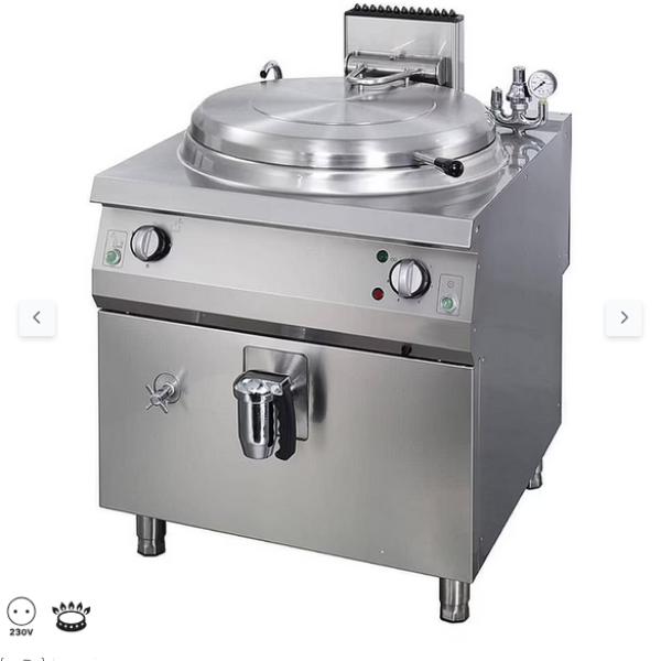  Λέβητας βαρέως τύπου - 60 L - έμμεσος - 70 cm βάθος - αέριο